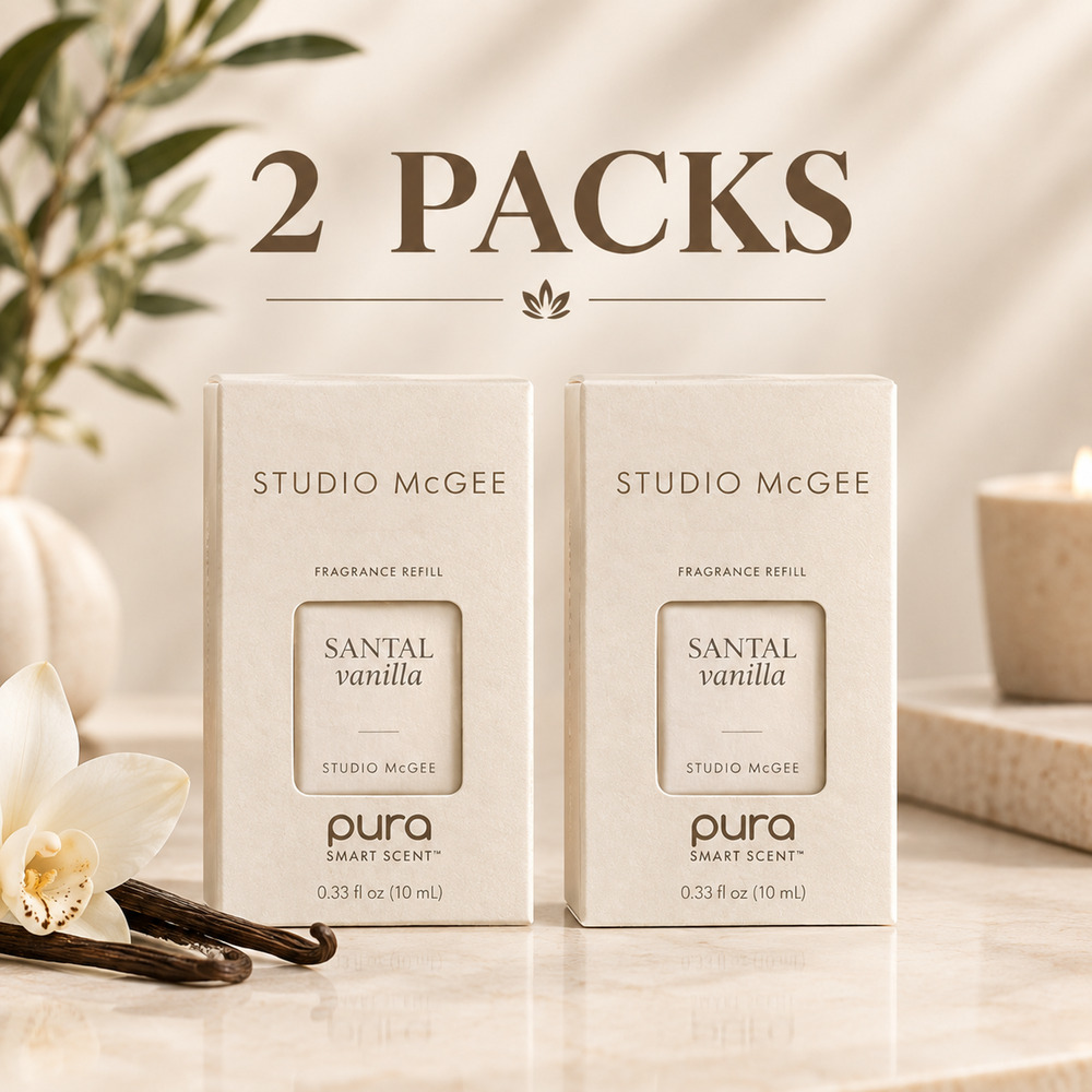 NEW Studio McGee Santal Vanilla Pura Fragrance Refill 2 Pack